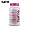 NVME Supplements NVME Supplements Nvme Hair & Nails Glowme Raspberry Bottle Mockup + Logo