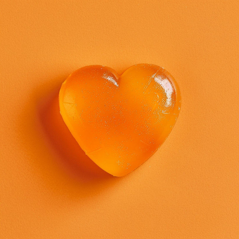NVME Supplements NVME Supplements Davidv. 56221 Photo From Above Of Shiny One Heart Shaped Orange 04c72ab7 27c0 4942 9c2a 8c907762467f