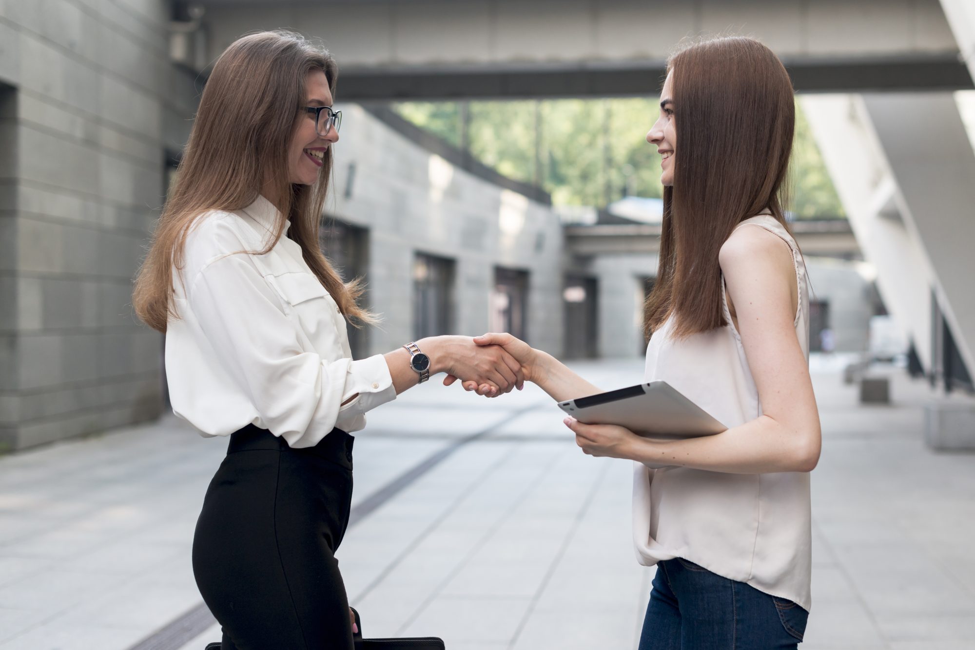 NVME Supplements NVME Supplements Business Woman Together Street